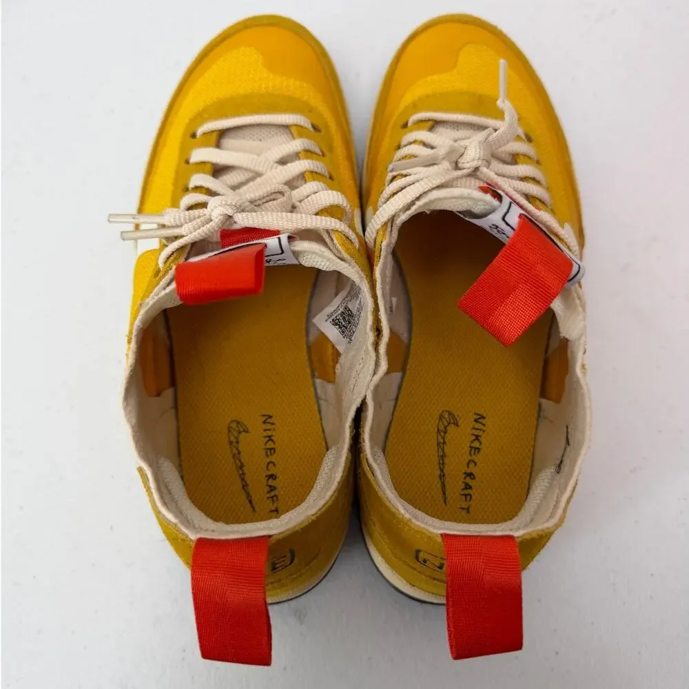 Tom Sachs x NikeCraft General Purpose Shoe Yellow Sneaker Women's 7.5